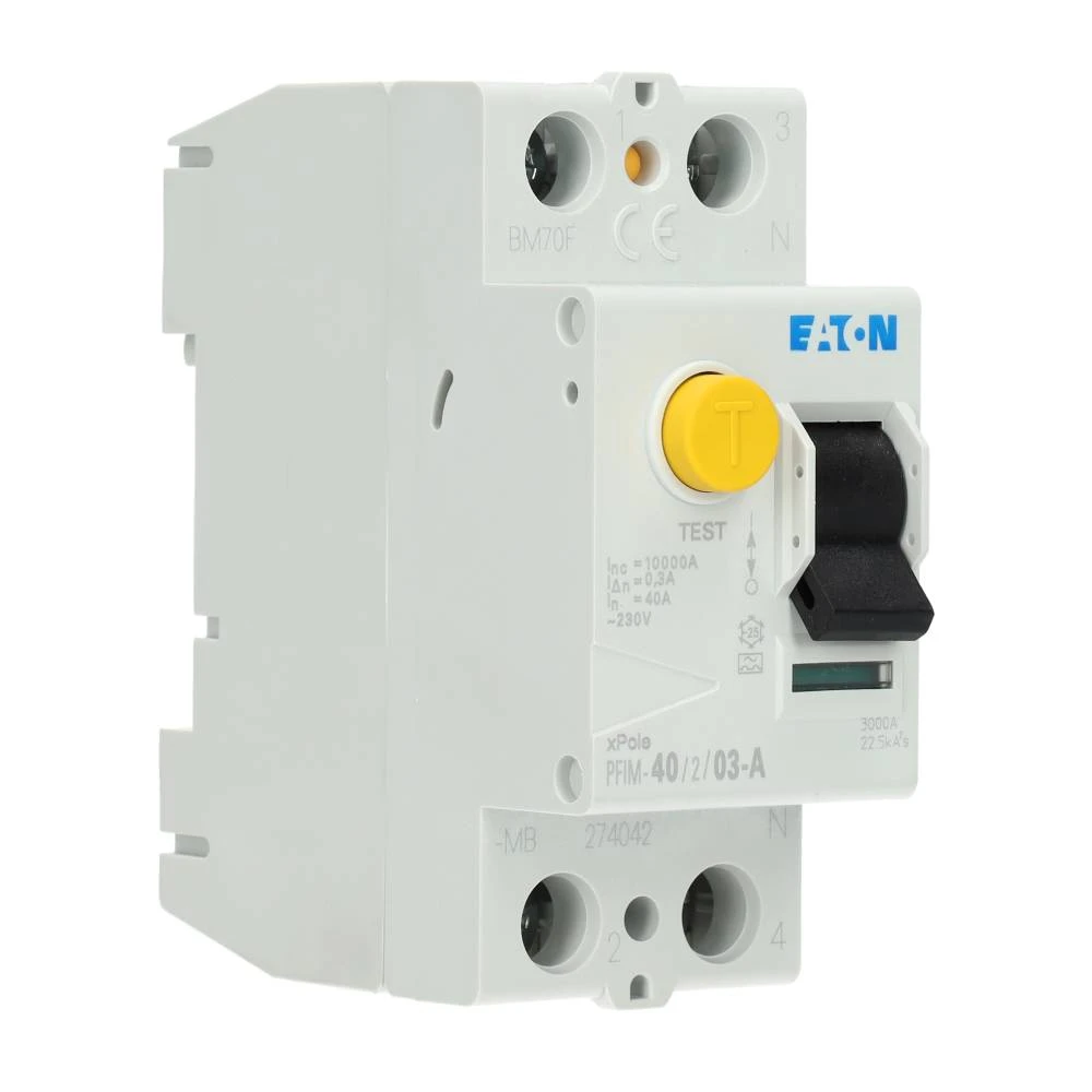 Eaton aardlekschakelaar 40A 300mA type A 1-fase (2P) (274042