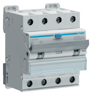 Hager aardlekautomaat B25 300mA type A 3-fase (4P) 6kA (AFM425G)