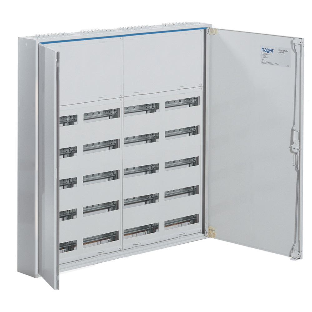 Hager | Veldverdelers Opbouw Groepenkast leeg